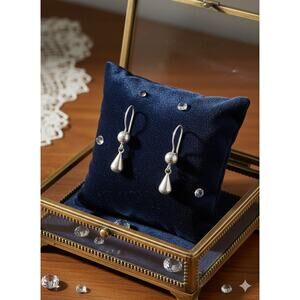 Sterling Silver Teardrop Earrings